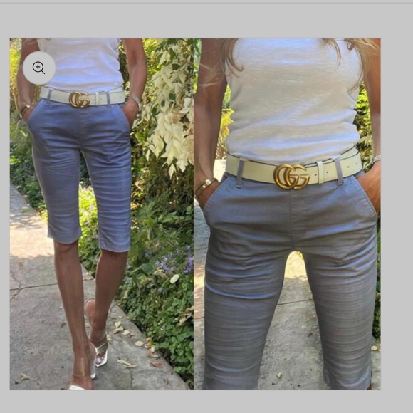 Bevy Flog Gray Bermuda Shorts